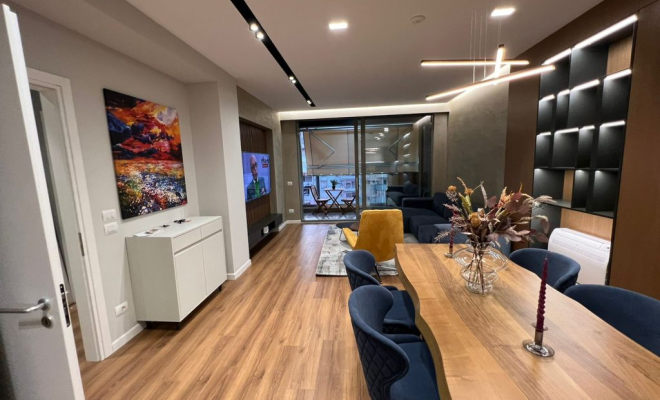 Jepet me qira 2+1+2,Bllok<span class="title_detail">Apartament for rent në Tiranë, Albania</span>